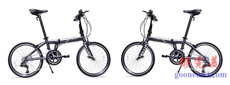 艾伦运动XWay折叠自行车