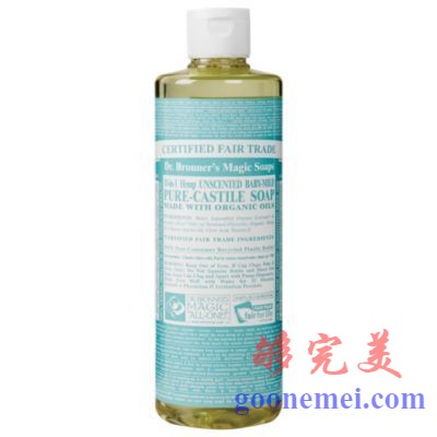 Bronner博士婴儿无气味纯液体皂