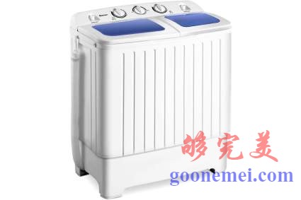 Giantex便携式迷你紧凑型双浴缸洗衣机