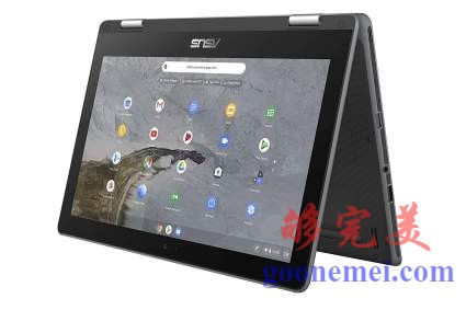 华硕Chromebook Flip C214 2合1笔记本电脑