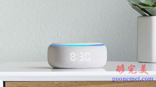 Amazon Echo Dot with Clock
